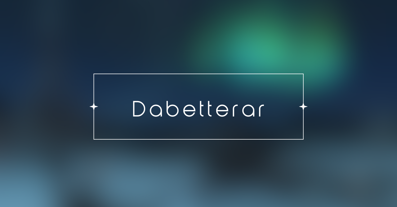 Dabetterar